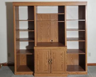 Wood Entertainment Center (LPO)