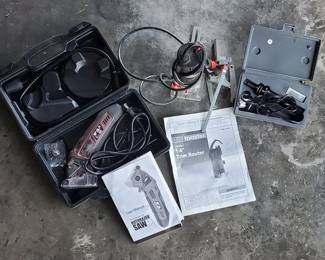 Rotorazer Saw w/Case, Drillmaster 120V 1/4" Trim Router & More (LPO)