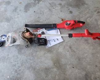 Hyper Tough 20V String Trimmer & Blower w/(1) Battery & Charger (LPO)