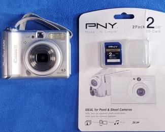 Canon Power Shot A520 w/2GB SD Card