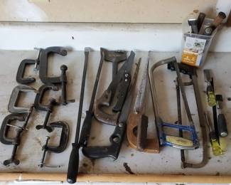 C-Clamps, Hacksaws, Pry Bars & More (LPO)