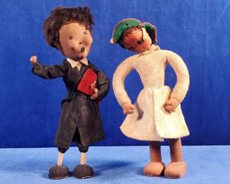 Vintage Folk Art Dolls