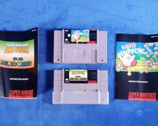 (2) Super Nintendo Games