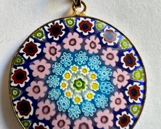 New In Box Murano Millefiori Pendant, Italy
Lot #: 15