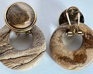 3 New In Box Artisan Earrings: Polished Stone, Stratton & Marquet
Lot #: 63