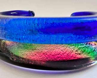 2 Hand Blown Glass Bracelets
Lot #: 92