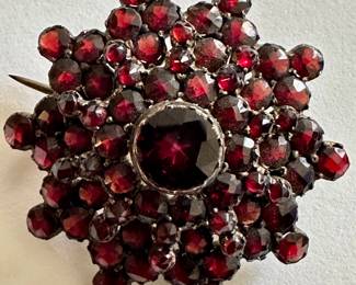 Antique Garnet Brooch Pin
Lot #: 27