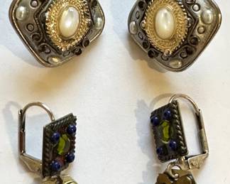 Michal Golan & Adaya Earrings, Israel
Lot #: 97