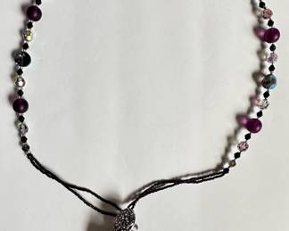 Glass & Crystal Beaded Necklace
Lot #: 56