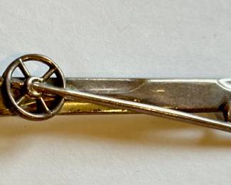 Vintage 925 Sterling Ski Brooch Pin
Lot #: 66