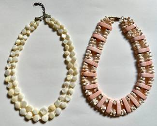 2 Vintage Beaded Necklaces
Lot #: 118