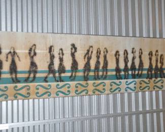 Beautifully Framed Signed and Sealed Cherry Blossom Watercolor 37" x 28" $350 