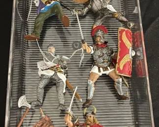 8 Vintage Papo Foot Soldiers Each Sold Separately for $6. 