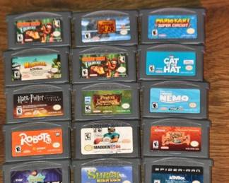 Great Selection of Gameboy Advance Games, Sold Separately 