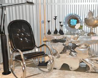 Wonderful furnishings in our Contemporary/Mid Century Showroom!!