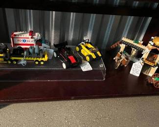 Lego Spider-Man Doc Ox Fusion Truck Only ($15), Lego Creator 4096 Micro Wheel($14), Lego Juniors 4860 Doc Ox Cafe Attack, 2 Cars Only($12) & Lego7571 Prince of Persia The Fight for the Dagger 99% Complete (SOLD) 