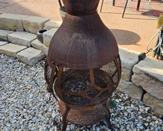 metal fire pit