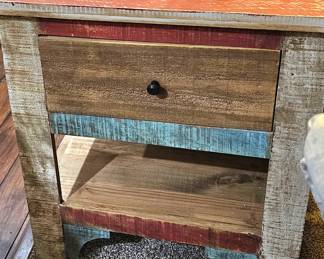 colorful side table 
