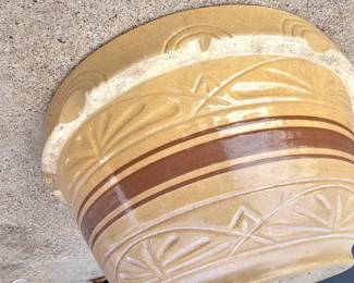 large vintage restaurant bowl