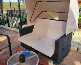 stylish outdoor seating