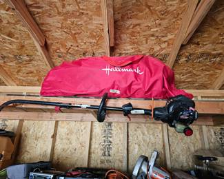 Christmas tree and handy edger