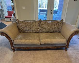Beautiful French Country Upholstered Sofa