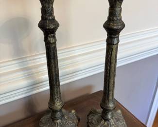 Pair of Nice Brass Holders