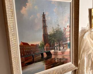 Original oil painting.