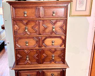 Very unique storage chest/dresser.