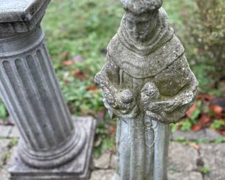 Concrete St. Francis.