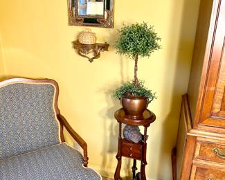Antique plant stand.