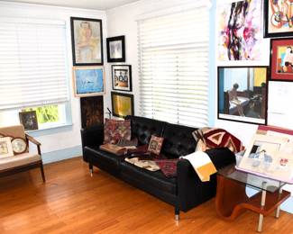 Living Room Overview-NOTE: BLACK COUCH PULLED FROM SALE