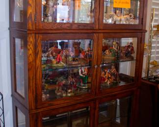 Beautiful wooden display cabinet