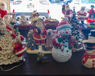 Abundance of Christmas decorations