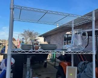 Serving pieces, holiday stuff