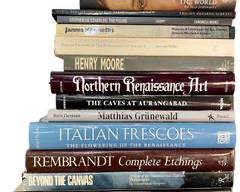 Italy, Rembrandt, Henry Moore Coffee Table Books