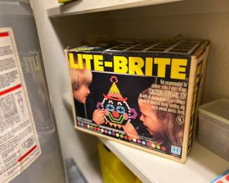Oldie but goody Lite Brite