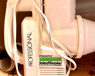 Professional salad shooter