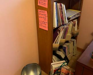 Quilting and cooking magazines