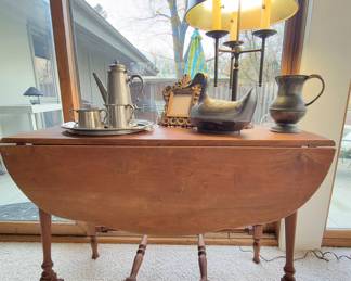 1 of 3 drop-leaf tables. This is the taller one.