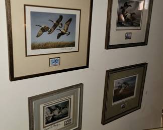 Duck stamp art