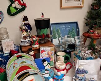 Snowmen collectibles