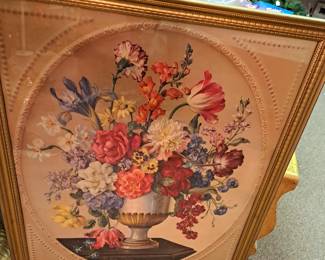 Vintage floral print