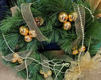 Large selection of wreaths