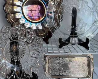 Silverplate and Crystal