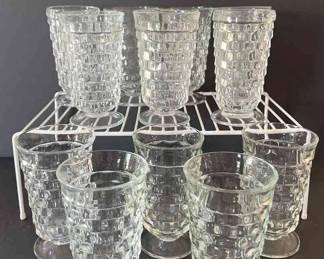 Fostoria Cubist Glasses