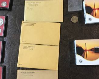 There is much more of this stuff!!! I will try to get additional pictures if possible. There are lots of various silver rounds and tons of rolled or tubed coins as well.