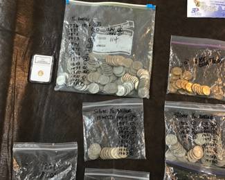 Ok… this place holds a literal modern day treasure trove (made by rubber made) of coins! There is a fair amount of silver pieces & lots of other great sets as well!