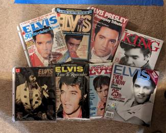 Lots of Elvis memorabilia 