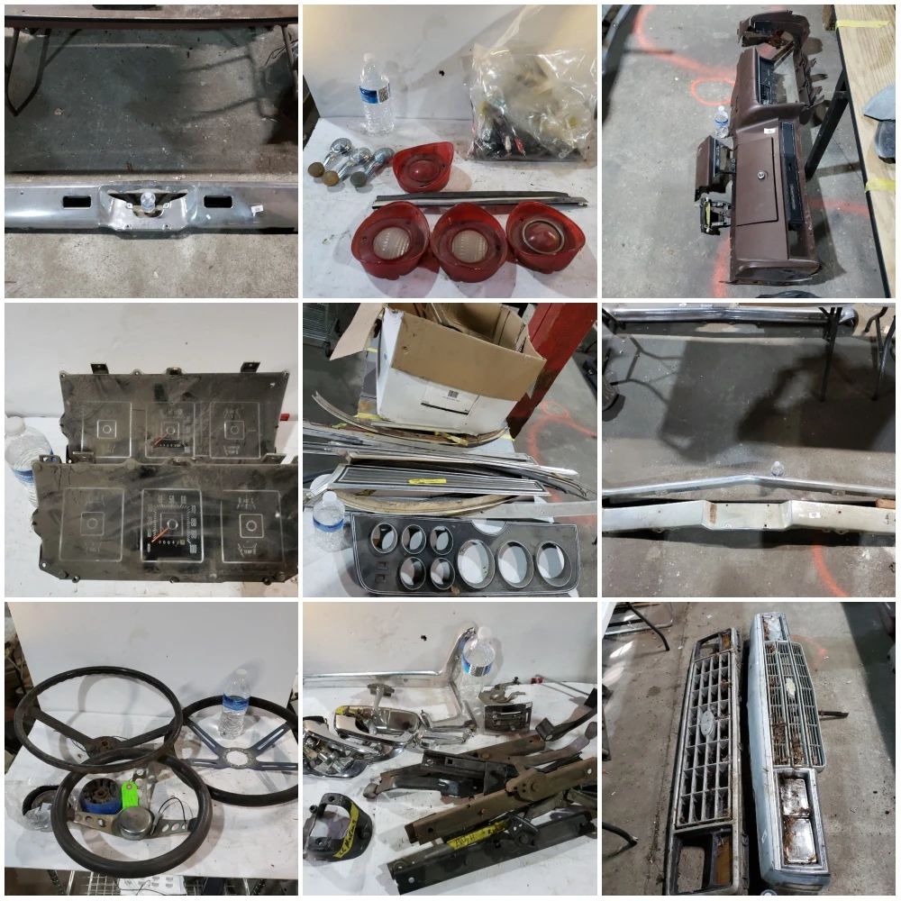12/10/23 - Vintage & Muscle Car Parts Auction starts on 12/8/2023